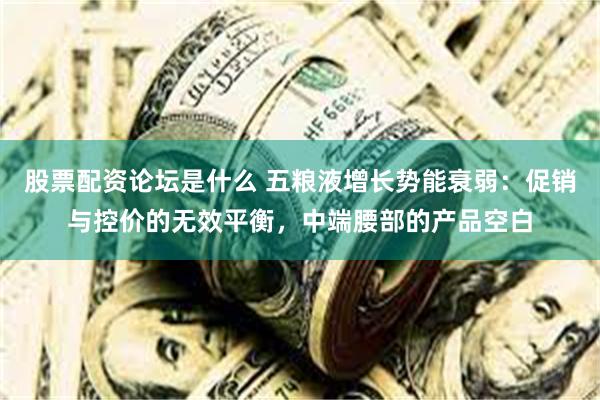 股票配资论坛是什么 五粮液增长势能衰弱：促销与控价的无效平衡，中端腰部的产品空白